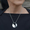 Sterling Silver Mobius Necklace