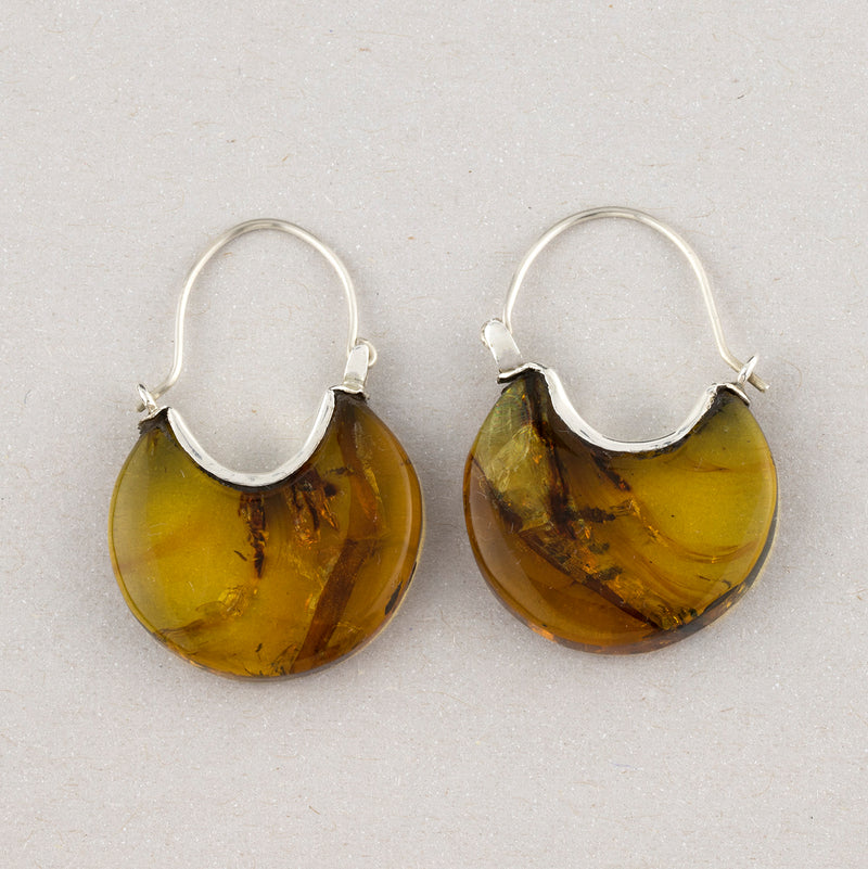 genuine amber earrings