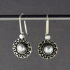 artisan pearl drop earrings
