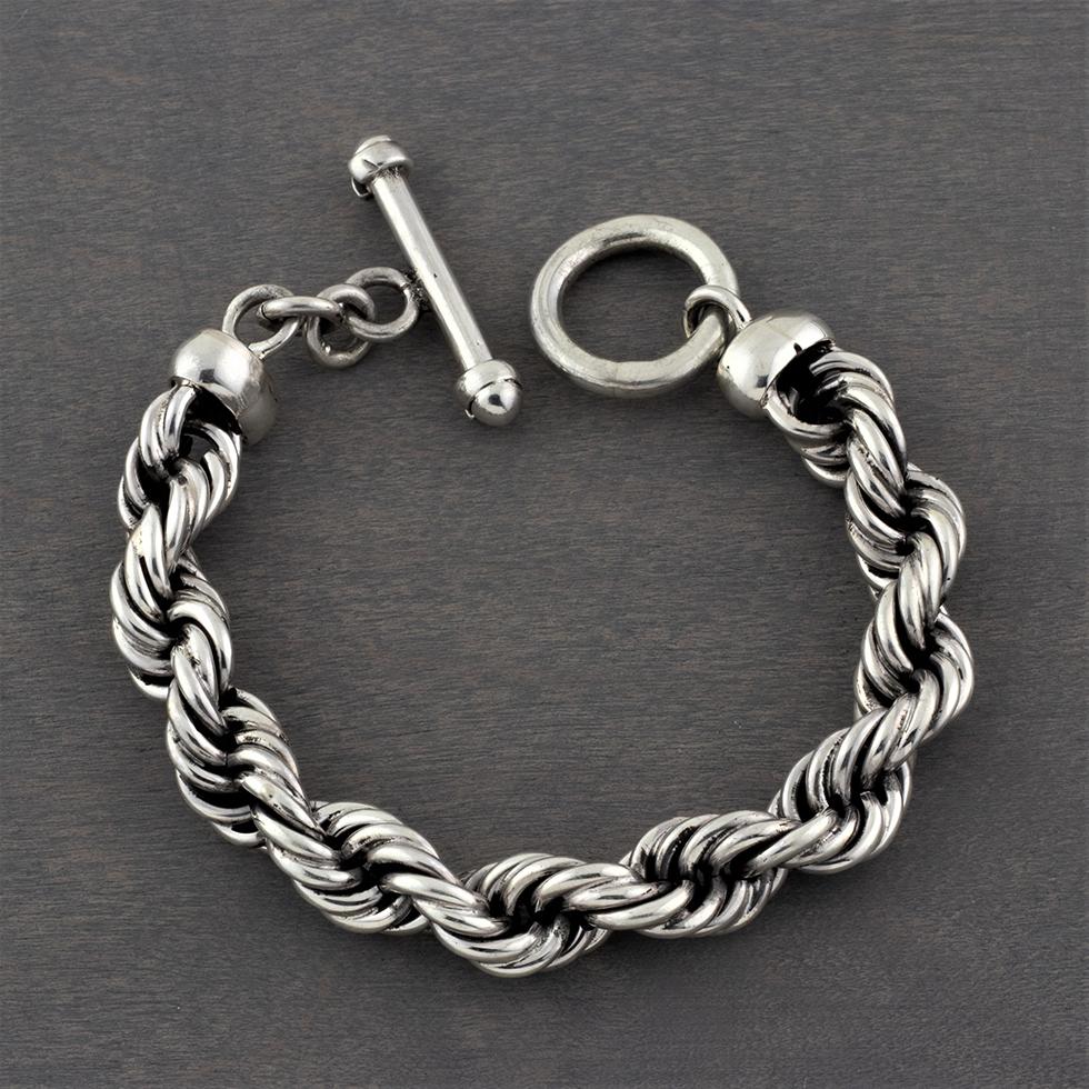 Chunky Silver Link Bracelet - Big Silver Chain Bracelet - Hammered Sterling  Silver Jewelry | Sterling silver bracelets, Silver link bracelet, Modern silver  jewelry