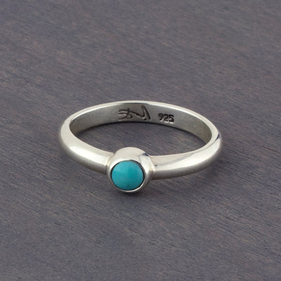 small turquoise ring